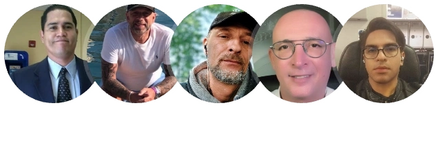 Social proof de la comunidad Hombre Club